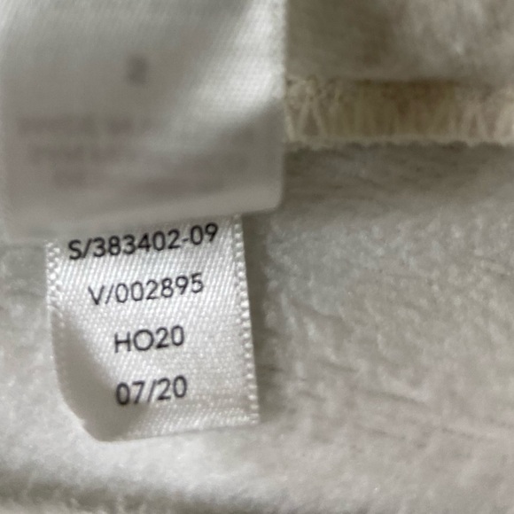 Athleta Cozy Karma Asym Pullover Fleece in Oatmeal size Small - Picture 8 of 9